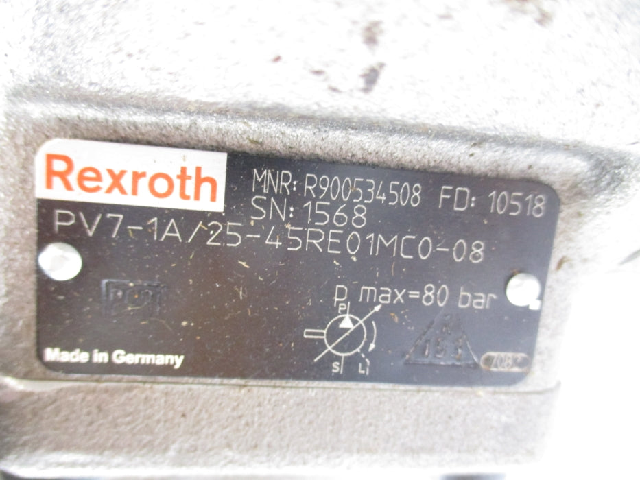 REXROTH R900534508 PV7-1A/25-45RE01MC0-08 NSNP