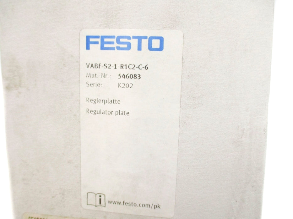 FESTO VABF-S2-1-R1C2-C-6 NSMP