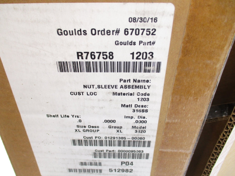 ITT R76758 NSMP