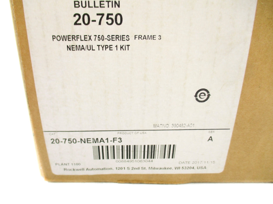 ALLEN BRADLEY 20-750-NEMA1-F3 SER. A NSFS