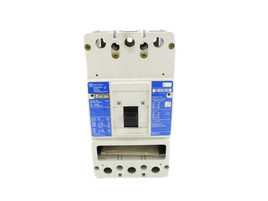 CUTLER HAMMER KD3400F SER. C 400A 250VDC (AS PICTURED) NSNP