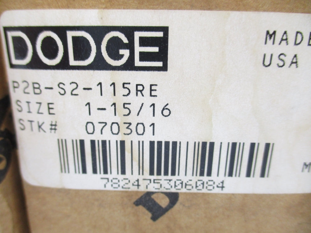 DODGE P2B-S2-115RE NSFS