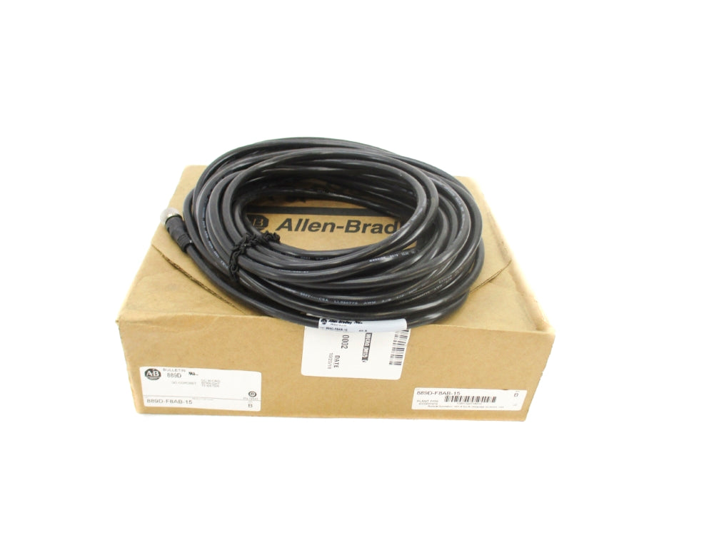 ALLEN BRADLEY 889D-F8AB-15 SER. B (BR/WH) NSMP