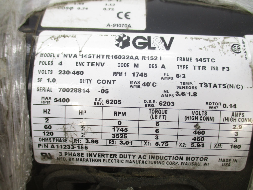 GL&V NVA145THTR16032AA NSNP