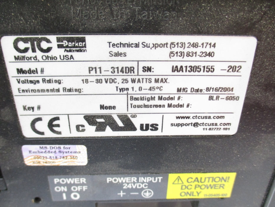 PARKER P11-314DR UMNP