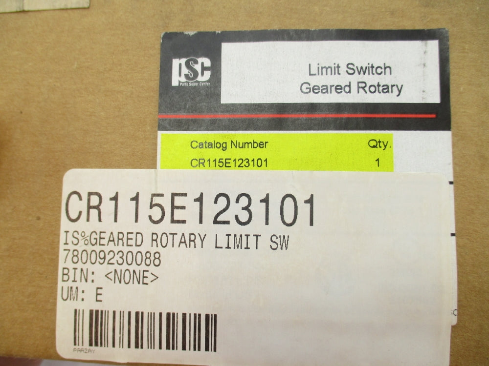 GENERAL ELECTRIC CR115E123101 NSFS