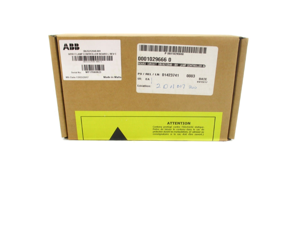 ABB 3BUS212547-001 REV. C NSFS