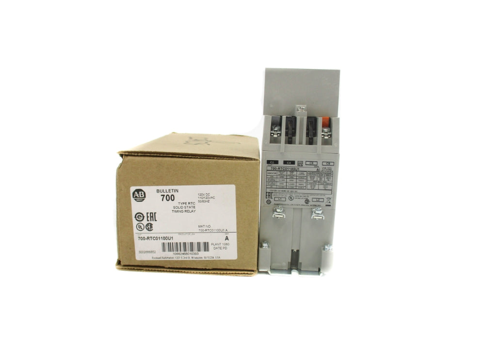 INDUSTRIAL SPARE PART 700-RTC01100U1 SER. A 120V (BR/WH) NSMP