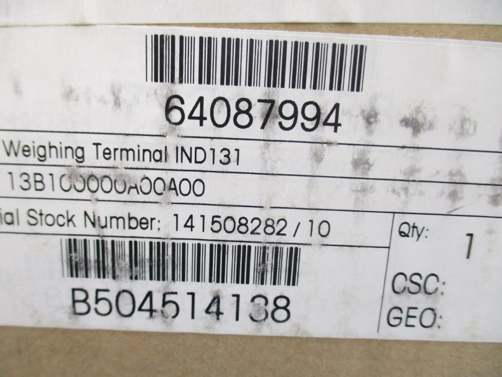 METTLER TOLEDO 13B100000A00A00 NSFS