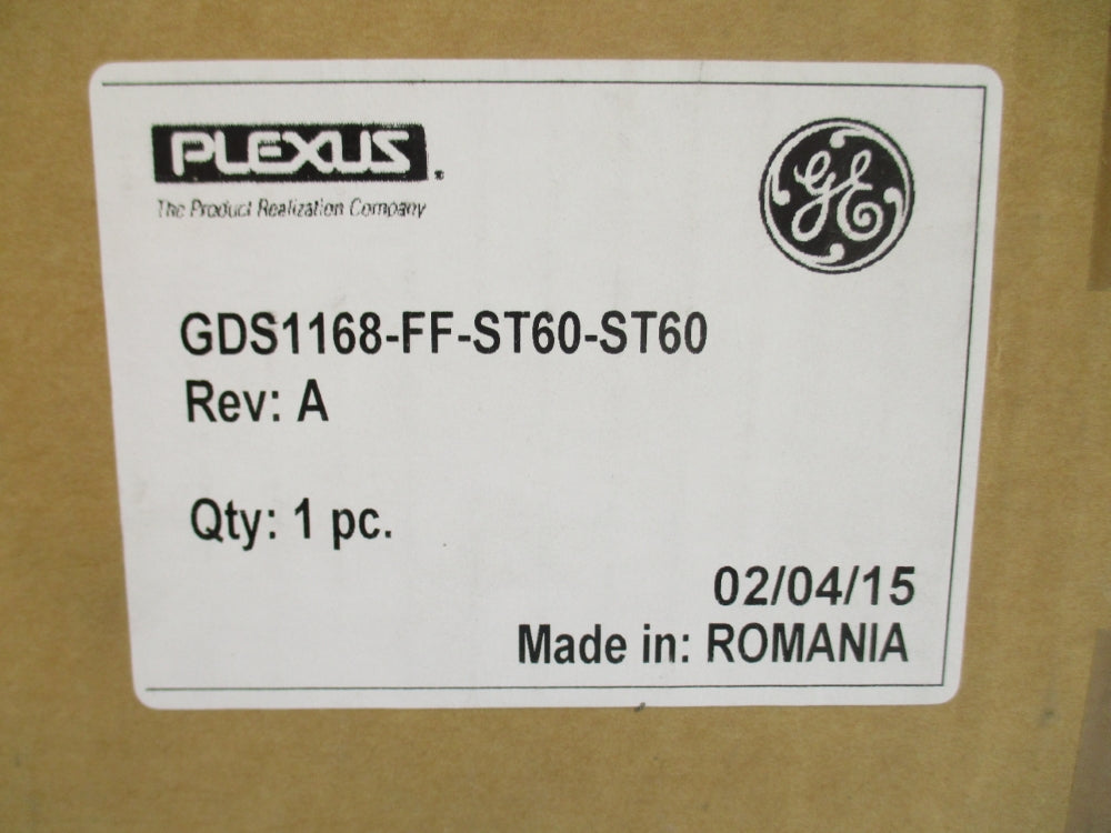PLEXUS GDS1168-FF-ST60-ST60 REV. A NSFS