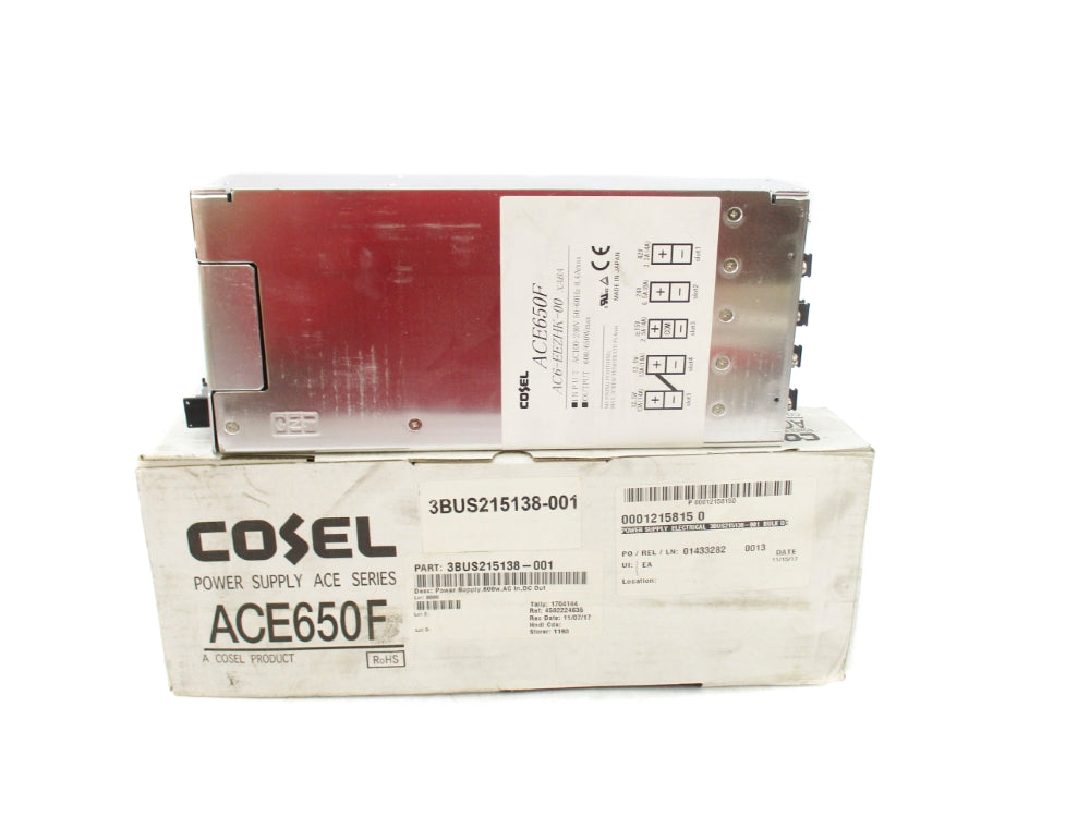 COSEL ACE650F AC6-EEZHK-00 100-240VAC 8.4A NSMP