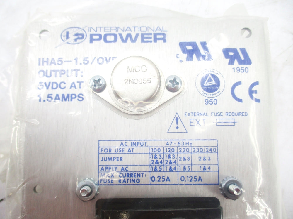 INTERNATIONAL POWER IHA5-1.5/OVP NSMP