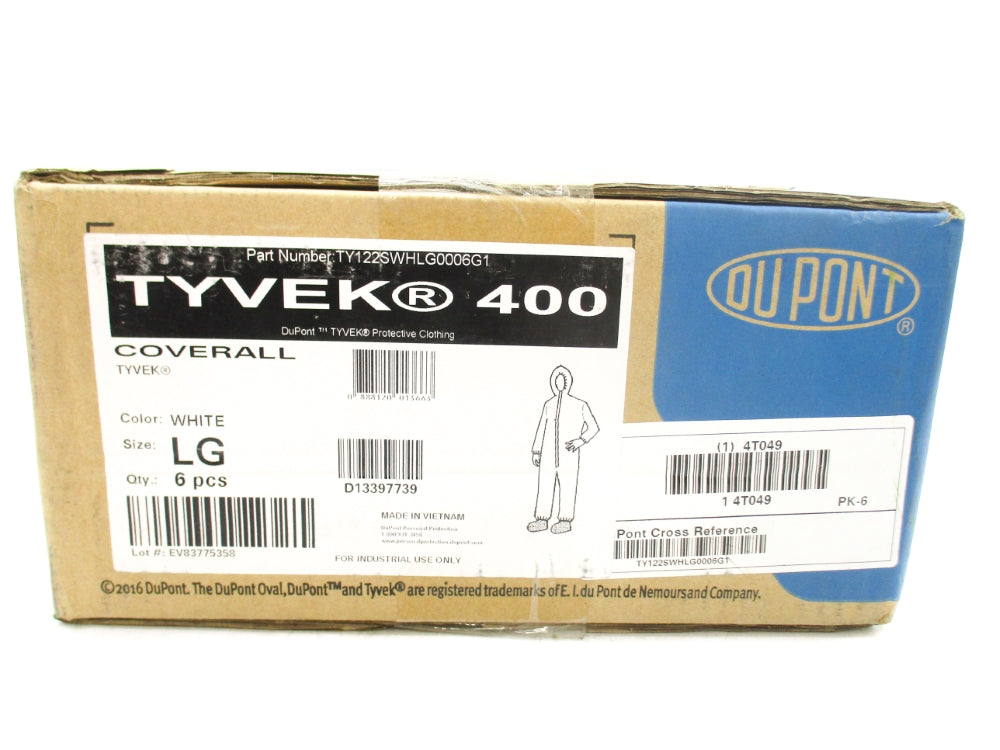 DUPONT TY122SWHLG0006G1 (PKG OF 6) LG NSMP