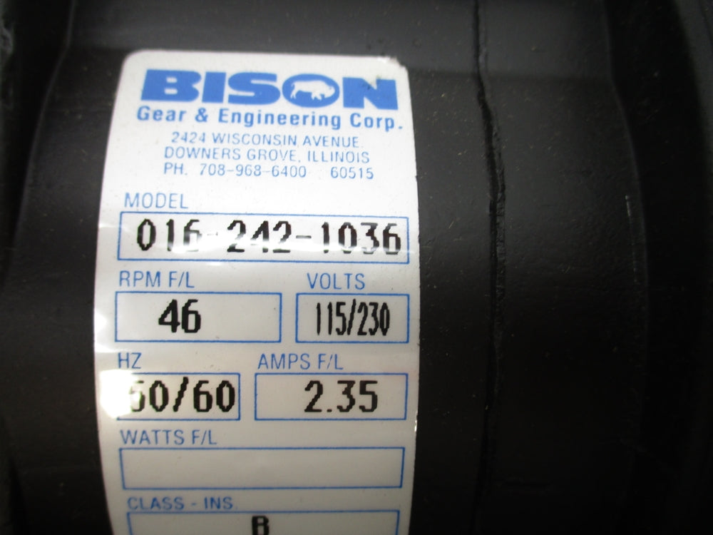 BISON 016-242-1036 NSNP