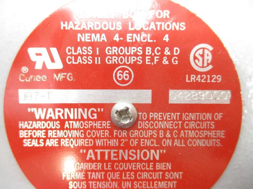 THERMON JB7-T (AS PICTURED) UNMP