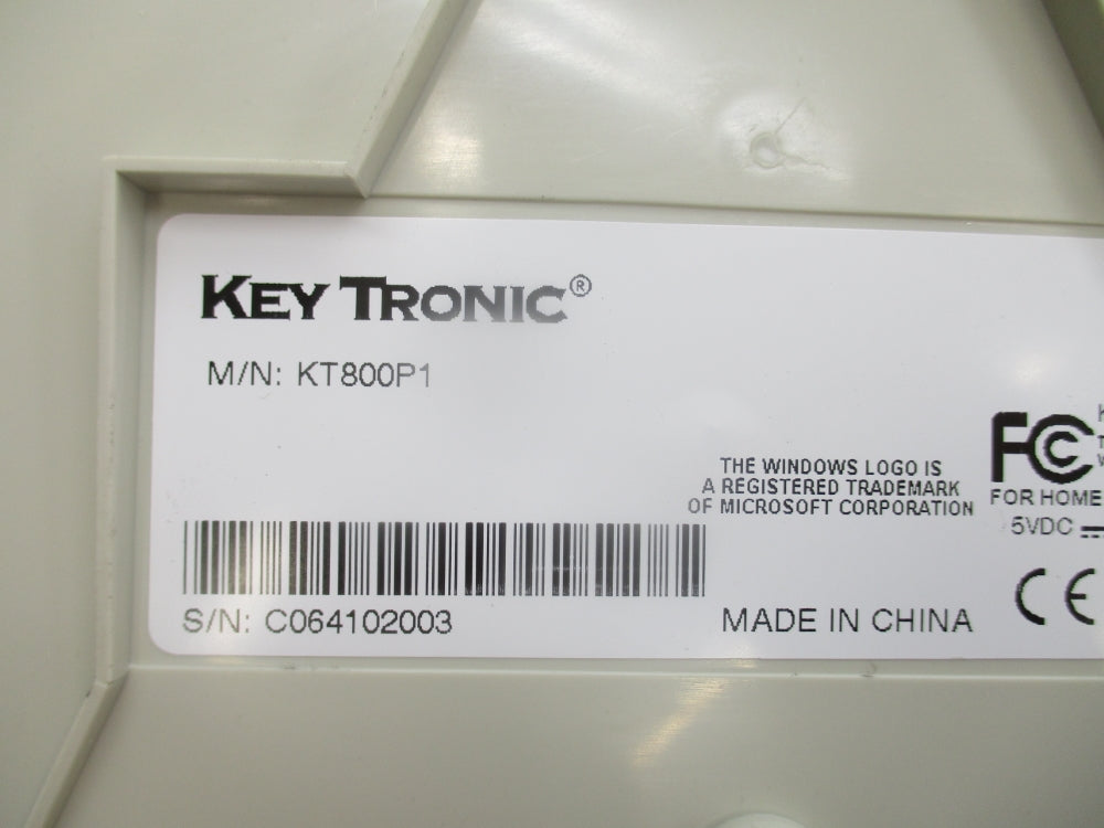 KEY TRONIC KT800P1 NSNP