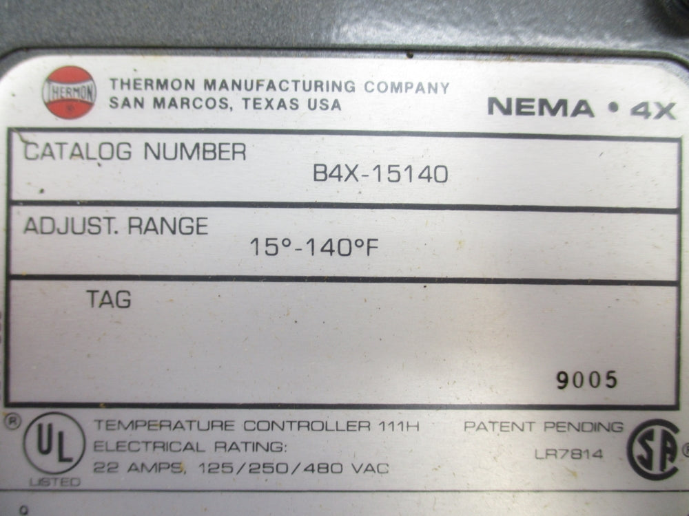 THERMON B4X-15140 15-140'F NSMP