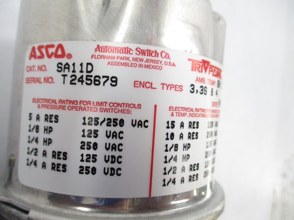 ASCO SA11D (AS PICTURED) NSNP