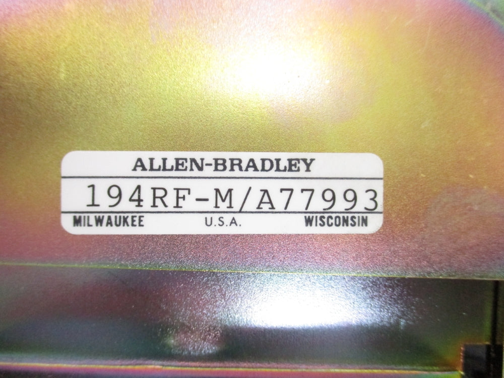 ALLEN BRADLEY 194R-NN030P3 SER. B NSNP