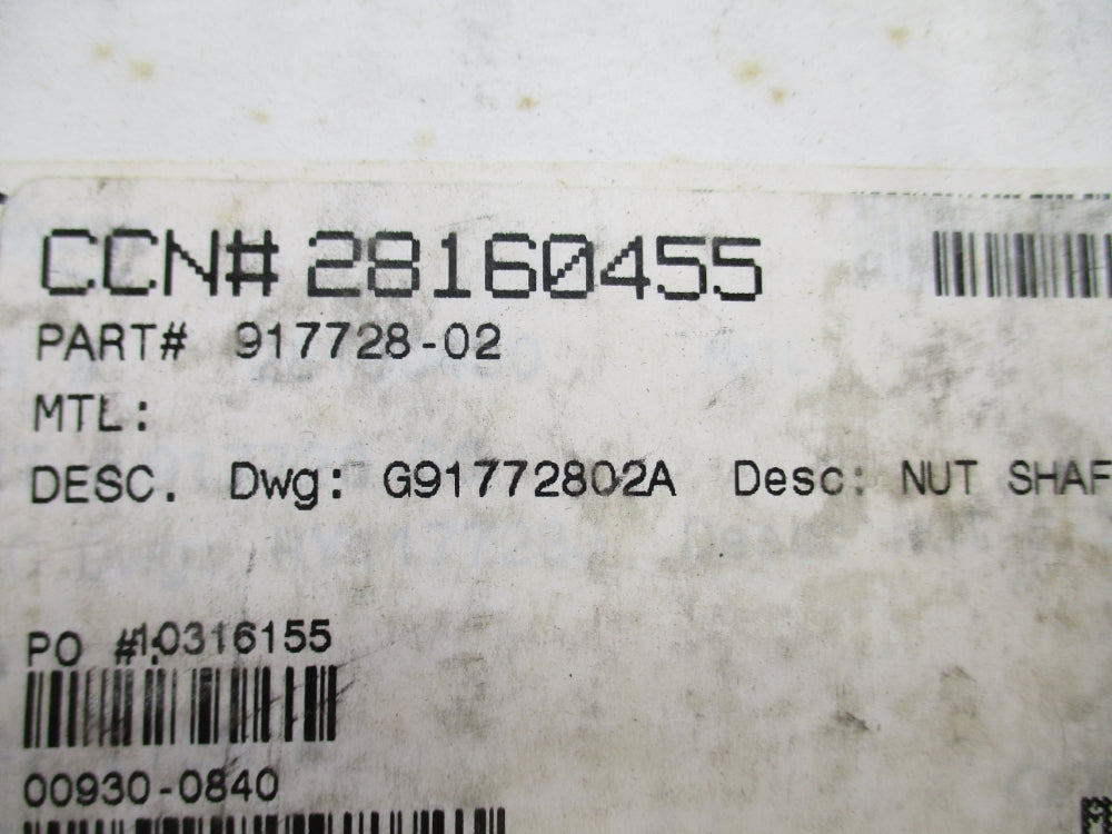 FLOWSERVE 917728-02 NSFS