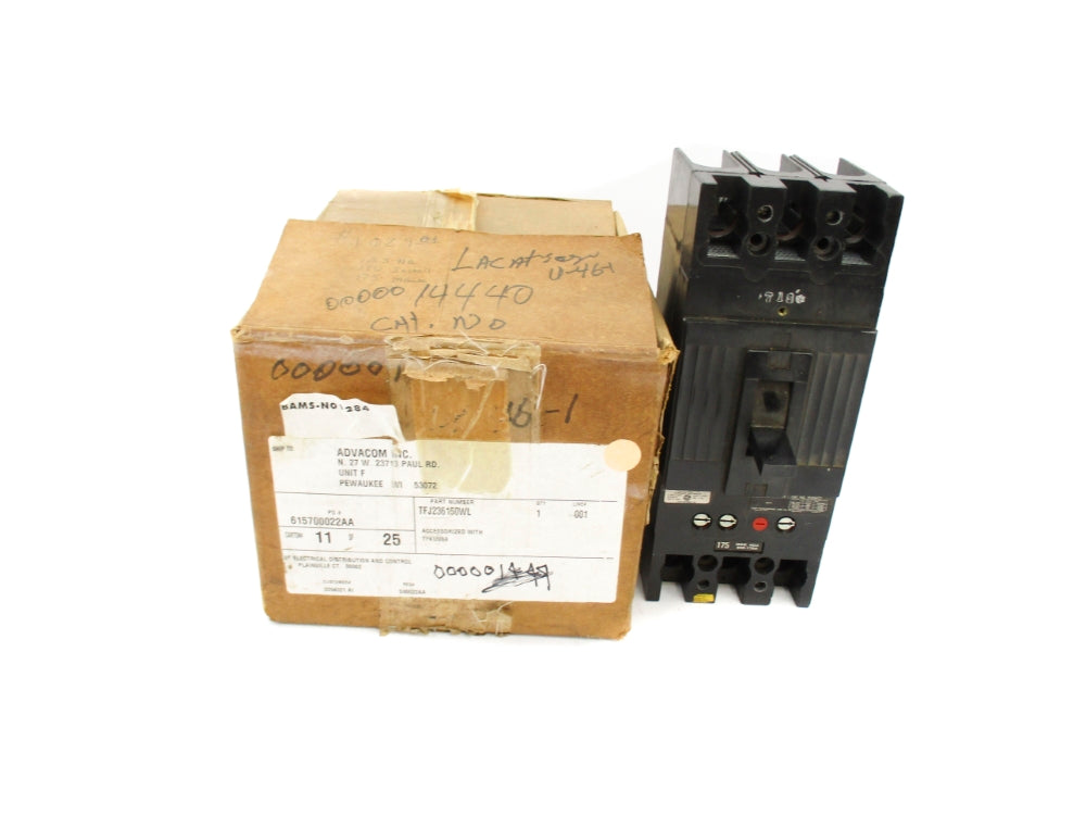 GENERAL ELECTRIC TFJ236150WL 225A 600V NSMP