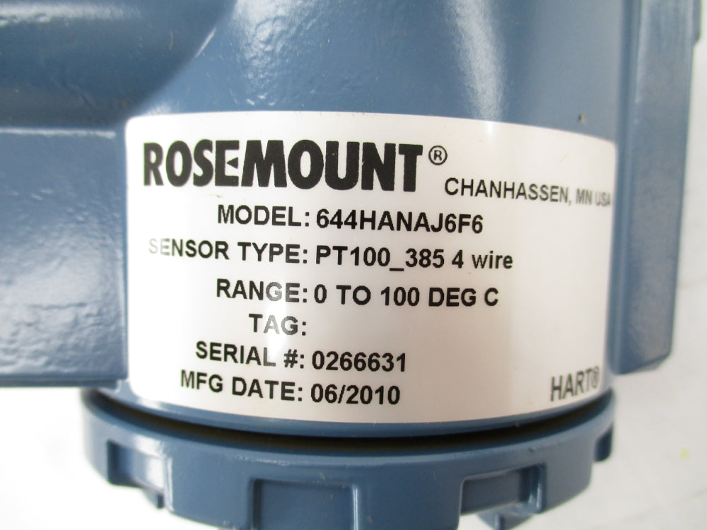 ROSEMOUNT 644HANAJ6F6 NSMP