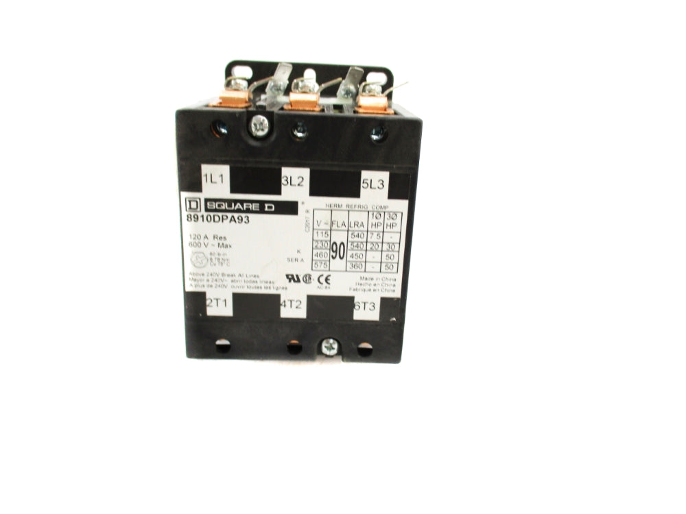 SQUARE D 8910DPA93 SER. A 480V (AS PICTURED) NSNP
