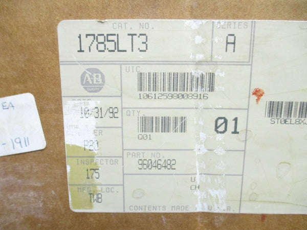 ALLEN BRADLEY 1785-LT3 SER A NSMP
