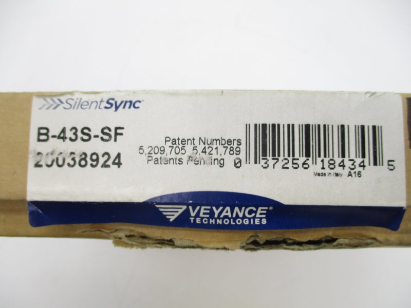VEYANCE TECHNOLOGIES B-43S-SF NSFS