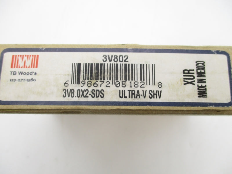 TB WOODS 3V8.0X2-SDS 3V802 NSFS