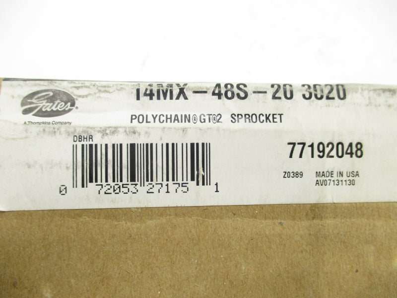 GATES 14MX-48S-20 3020 NSFS