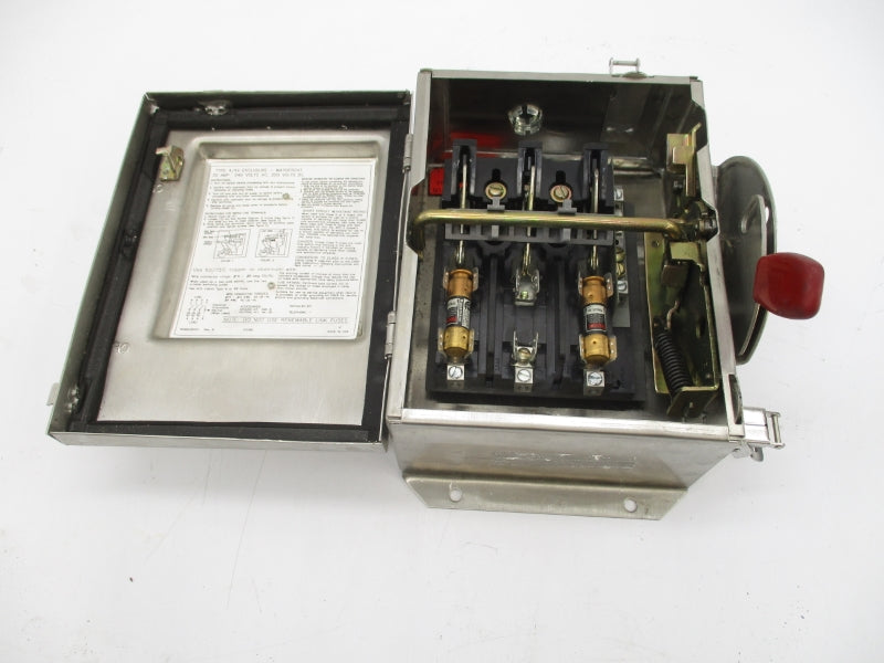 THOMAS&BETTS SHD321SN-TB 240VAC 30A UNMP