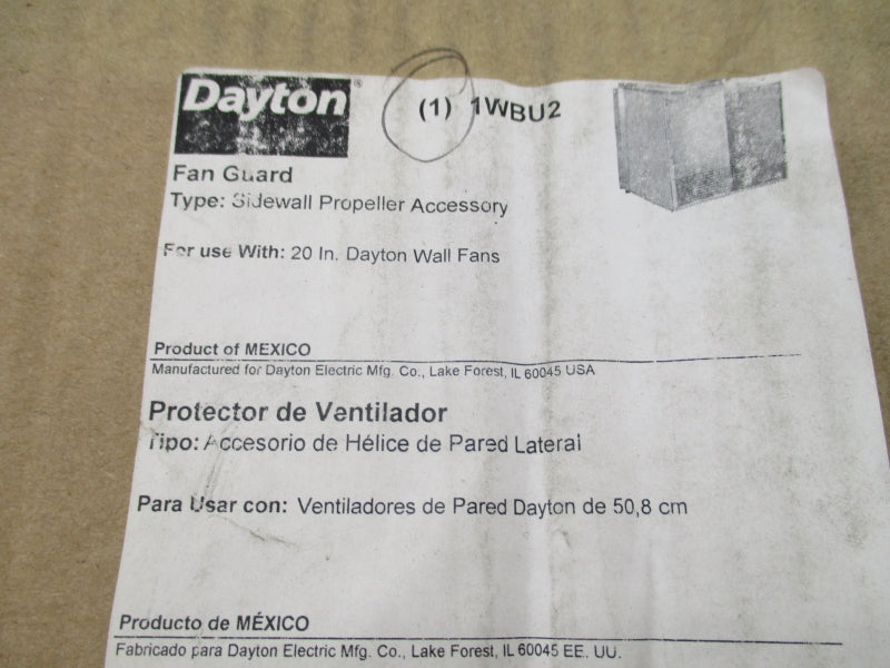 DAYTON 1WBU2 (AS PICTURED) NSMP