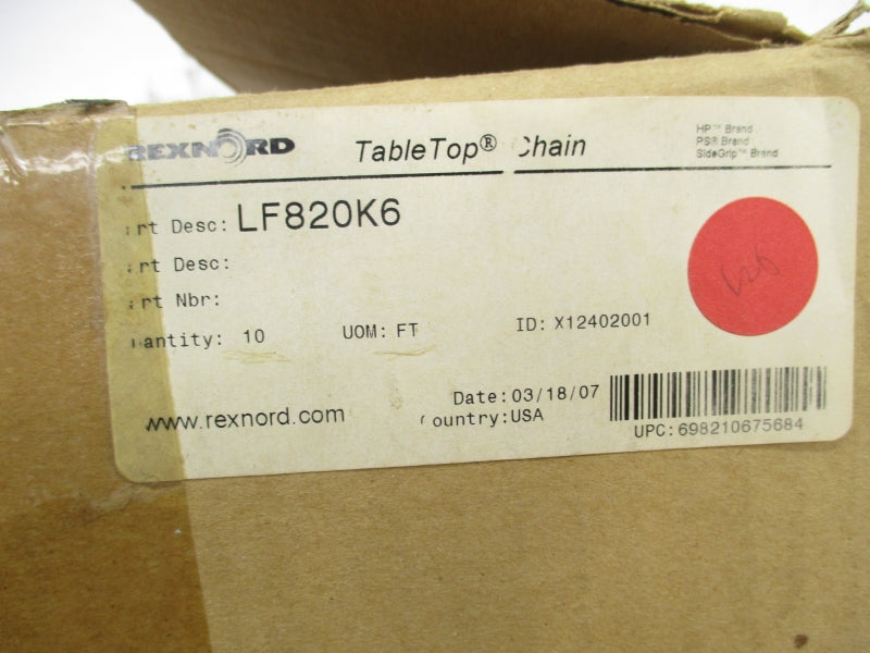 REXNORD LF820K6 NSMP