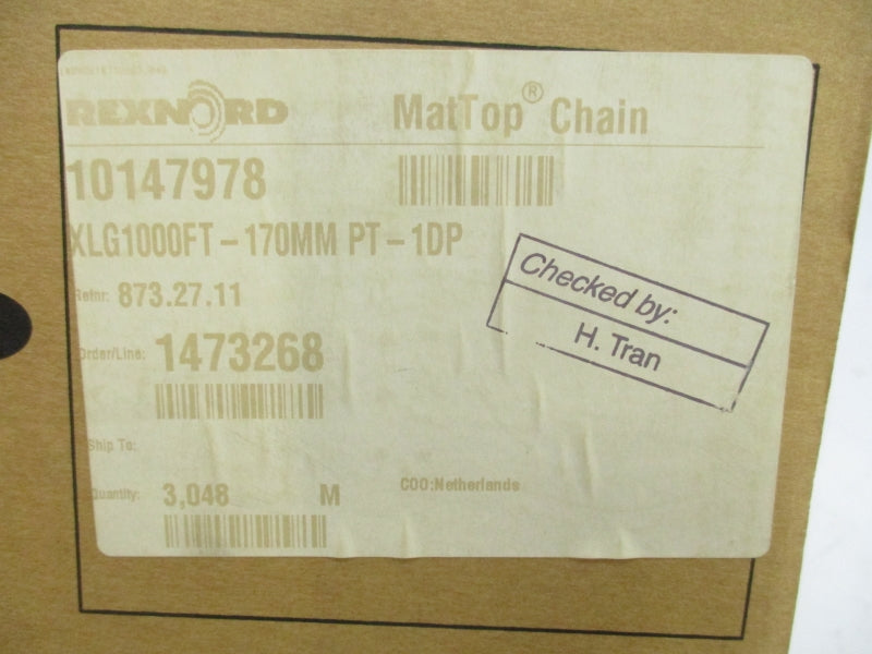 REXNORD XLG1000FT-170MMPT-1DP 10147978 NSMP