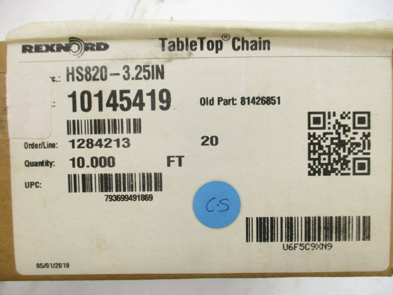 REXNORD HS820-3.25IN 10145419 NSMP