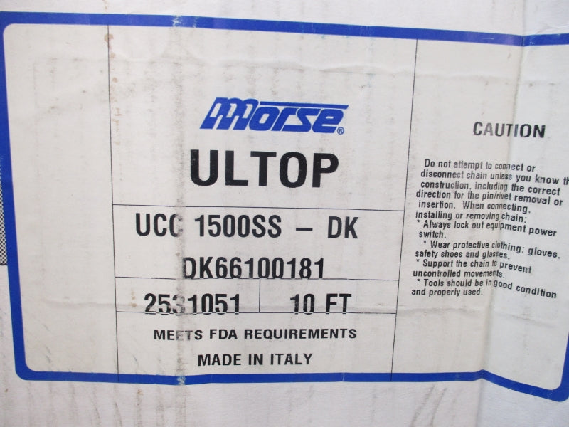 MORSE DK66100181 UCC1500SS-DK NSMP
