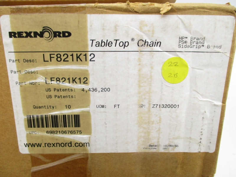 REXNORD LF821K12 NSMP