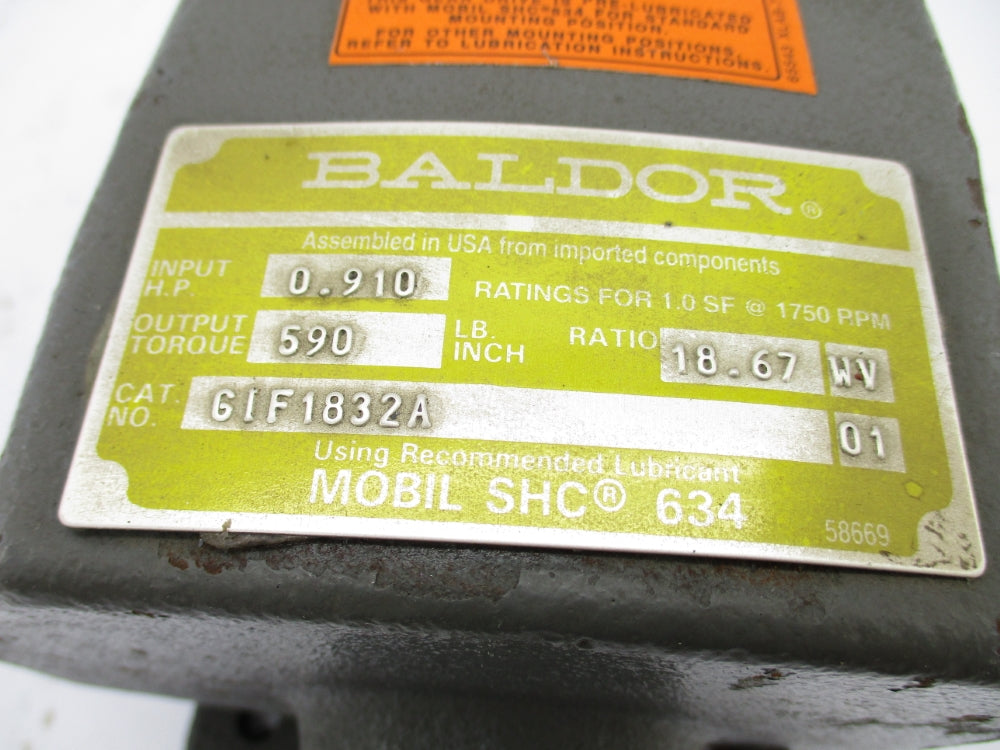BALDOR GIF1832A NSNP
