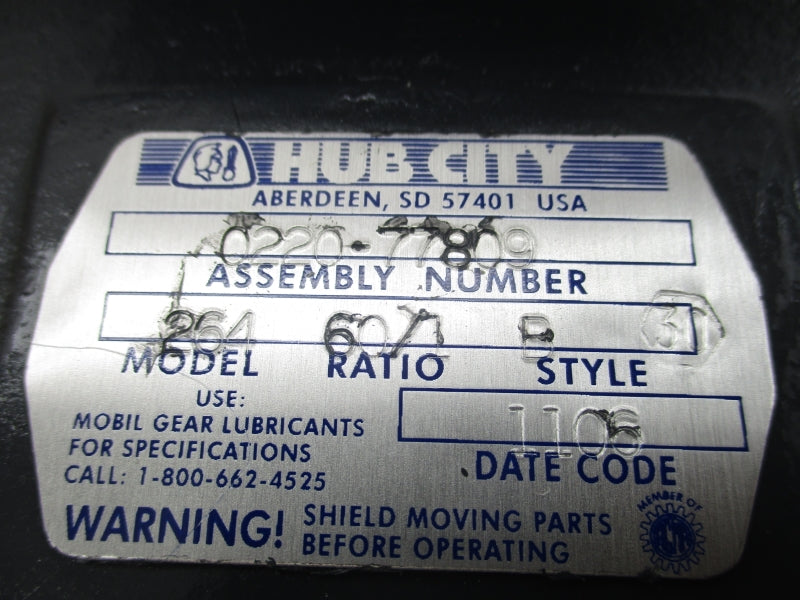 HUB CITY 0220-77809 264 NSMP