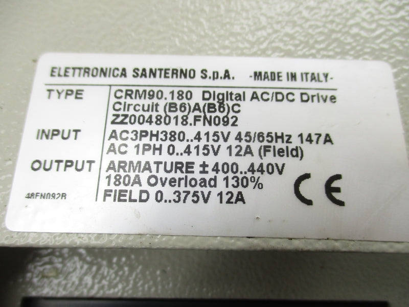 ELETTRONICA SANTERNO CRM90.180 380-415V 180A UNMP