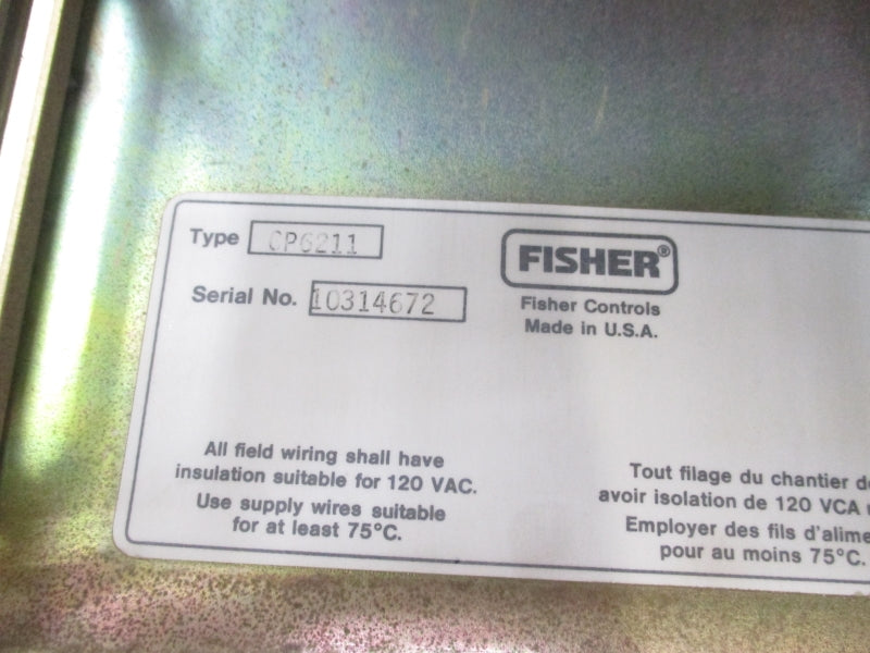 FISHER CP6211 UNMP