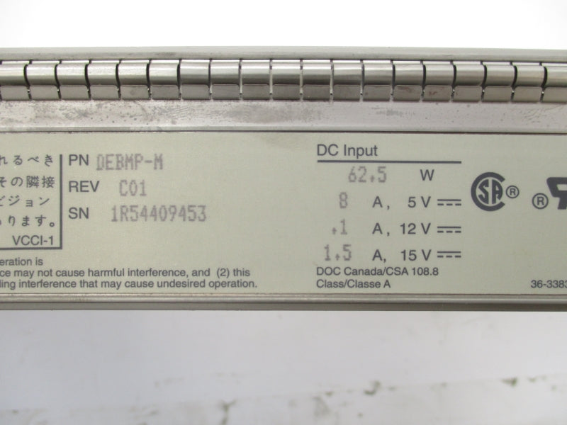 PORTSWITCH  08-00-2B-B5-75-B0 DEBMP-M 15V 8A UNMP