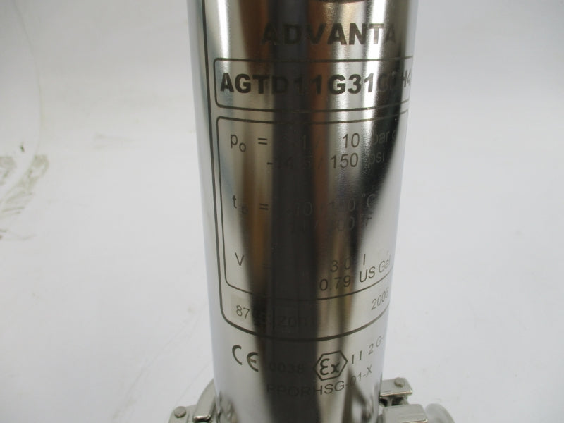 PALL AGTD11G31CDH4 150 PSI NSMP