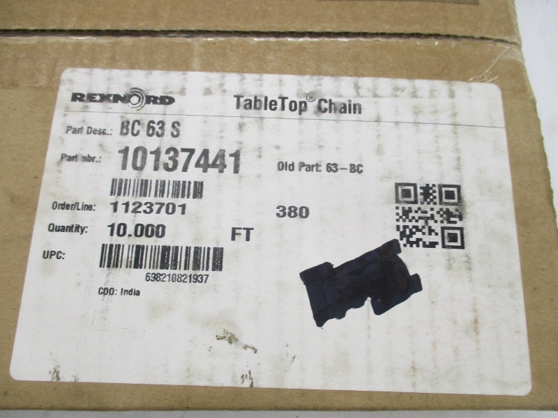 REXNORD 10137441 BC63S NSFS