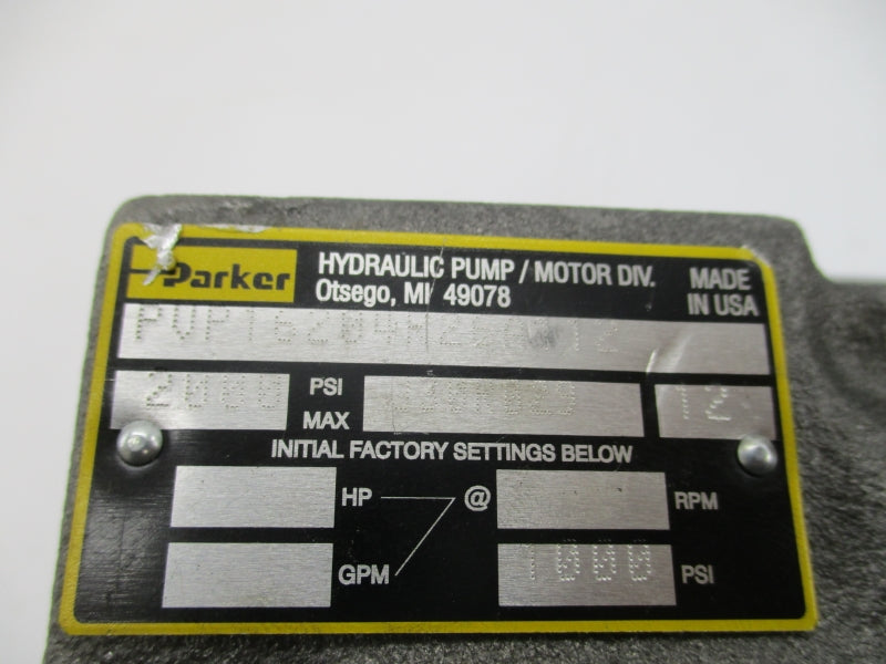 PARKER PVP16204R26A112 2000PSI NSNP