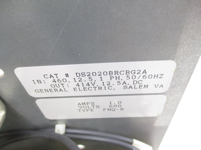 GENERAL ELECTRIC DS2020BRCBG2A 414V 12.5A UNMP