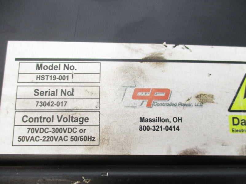 CONTROLLED POWER HST19-001 70-300VDC UNMP