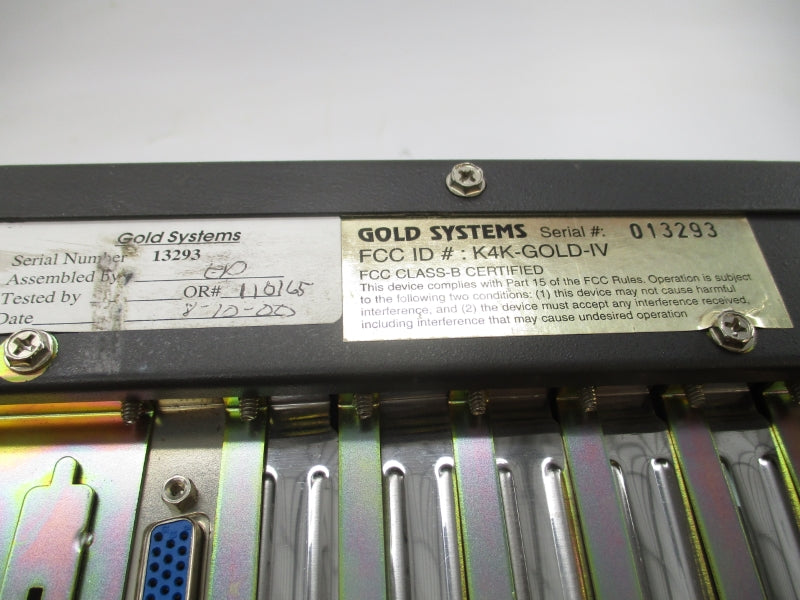 GOLD SYSTEMS K4K-GOLD-IV NSNP