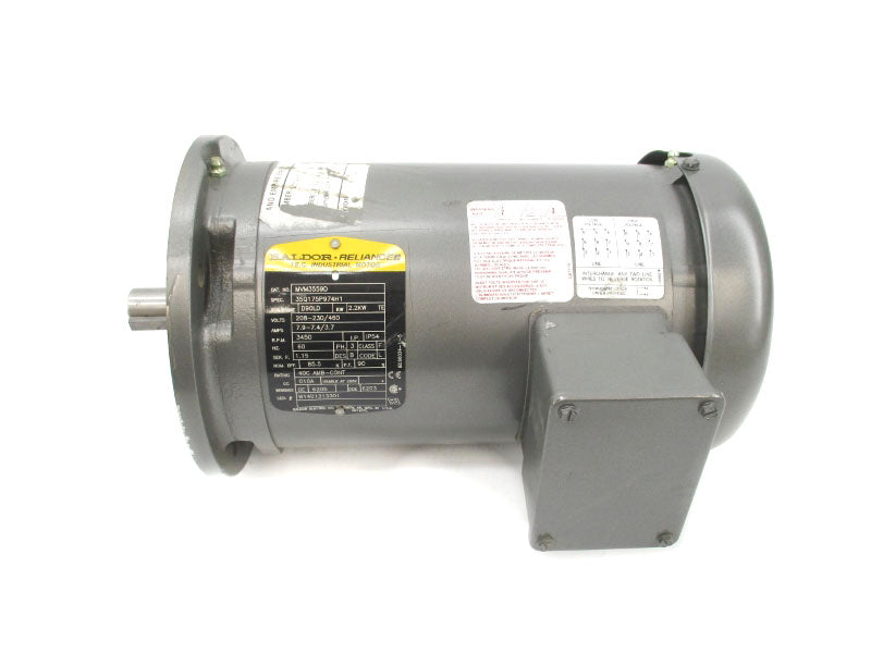 BALDOR 35Q175P974H1 MVM3559D 208-230/460V 7.9-7.4/3.7A NSNP